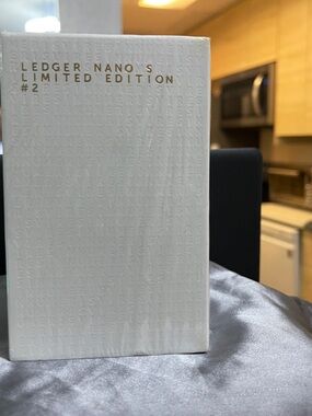 Ledger Nano S Limited Edition #2 Whitepaper Cryptocurrency Hardware Wallet